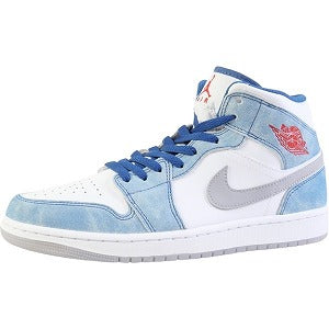 NIKE ナイキ AIR JORDAN 1 MID SE French Blue DN3706-401 スニーカー 水色 Size 【26.0cm】 【新古品・未使用品】 20785081