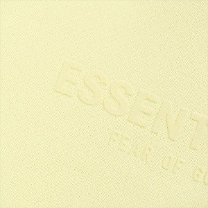 Fear of God フィアーオブゴッド ESSENTIALS Relaxed HOODIE CANARY パーカー クリーム Size 【L】 【新古品・未使用品】 20785585