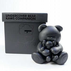 KAWS カウズ ×MEDICOM TOY×UNDERCOVER BEAR KAWS COMPANION ベアー フィギュア 黒 Size 【フリー】 【新古品・未使用品】 20785898