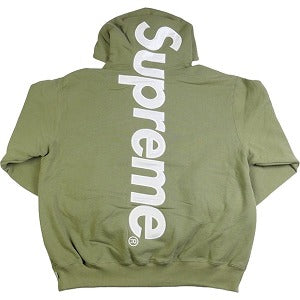 SUPREME シュプリーム 23AW Satin Applique Hooded Sweatshirt Light Olive パーカー オリーブ Size 【S】 【新古品・未使用品】 20785968