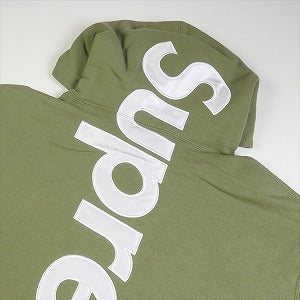 SUPREME シュプリーム 23AW Satin Applique Hooded Sweatshirt Light Olive パーカー オリーブ Size 【XL】 【新古品・未使用品】 20785969