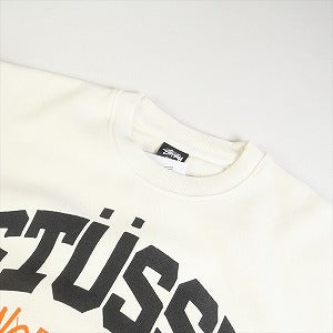 STUSSY ステューシー ×OUR LEGACY WORK SHOP 24SS COLLEGIATE CREW PIGMENT DYED NATURAL クルーネックスウェット ナチュラル Size 【L】 【新古品・未使用品】 20786056