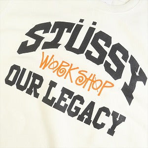 STUSSY ステューシー ×OUR LEGACY WORK SHOP 24SS COLLEGIATE CREW PIGMENT DYED NATURAL クルーネックスウェット ナチュラル Size 【L】 【新古品・未使用品】 20786056