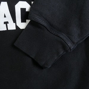 STUSSY ステューシー ×OUR LEGACY WORK SHOP 24SS COLLEGIATE CREW PIGMENT DYED BLACKクルーネックスウェット 黒 Size 【S】 【新古品・未使用品】 20786228