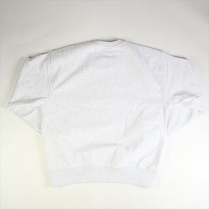 STUSSY ステューシー ×OUR LEGACY WORK SHOP 24SS COLLEGIATE CREW ASH HEATHERクルーネックスウェット 薄灰 Size 【L】 【新古品・未使用品】 20786230