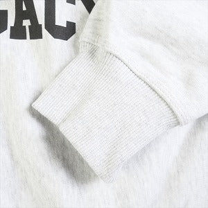 STUSSY ステューシー ×OUR LEGACY WORK SHOP 24SS COLLEGIATE CREW ASH HEATHERクルーネックスウェット 薄灰 Size 【L】 【新古品・未使用品】 20786230
