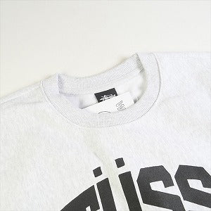 STUSSY ステューシー ×OUR LEGACY WORK SHOP 24SS COLLEGIATE CREW ASH HEATHERクルーネックスウェット 薄灰 Size 【L】 【新古品・未使用品】 20786230