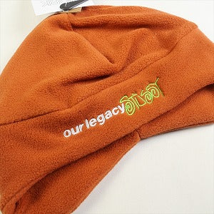STUSSY ステューシー ×OUR LEGACY WORK SHOP 24SS POLAR FLEECE BEANIE RUST ビーニー 茶 Size 【フリー】 【新古品・未使用品】 20786238