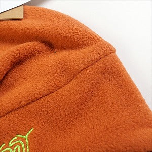 STUSSY ステューシー ×OUR LEGACY WORK SHOP 24SS POLAR FLEECE BEANIE RUST ビーニー 茶 Size 【フリー】 【新古品・未使用品】 20786238
