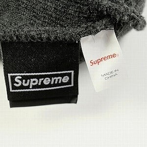 SUPREME シュプリーム 21AW New Era Box Logo Beanie Charcoal ボックスロゴビーニー チャコール Size 【フリー】 【新古品・未使用品】 20786260