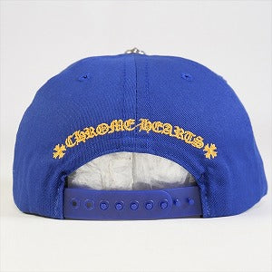 CHROME HEARTS クロム・ハーツ HAT 5 PNL CAP BSBL BLUE/ORANGE ベースボールキャップ 青 Size 【フリー】 【新古品・未使用品】 20786308