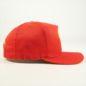 CHROME HEARTS クロム・ハーツ HAT 5 PNL CAP BSBL RED/YELLOW ベースボールキャップ 赤 Size 【フリー】 【新古品・未使用品】 20786309