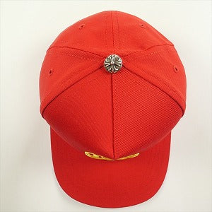 CHROME HEARTS クロム・ハーツ HAT 5 PNL CAP BSBL RED/YELLOW ベースボールキャップ 赤 Size 【フリー】 【新古品・未使用品】 20786309