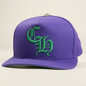 CHROME HEARTS クロム・ハーツ HAT 5 PNL CAP BSBL PURPLE/GREEN ベースボールキャップ 紫 Size 【フリー】 【新古品・未使用品】 20786310