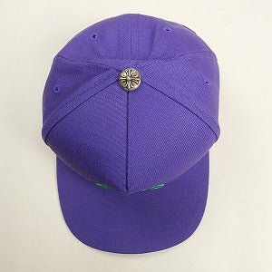 CHROME HEARTS クロム・ハーツ HAT 5 PNL CAP BSBL PURPLE/GREEN ベースボールキャップ 紫 Size 【フリー】 【新古品・未使用品】 20786310