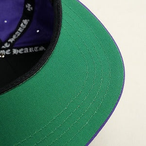 CHROME HEARTS クロム・ハーツ HAT 5 PNL CAP BSBL PURPLE/GREEN ベースボールキャップ 紫 Size 【フリー】 【新古品・未使用品】 20786310