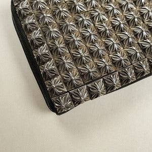 CHROME HEARTS クロム・ハーツ REC F ZIP STUD WALLET フルゼロピラミッドスタッズレザーウォレット 黒 Size 【フリー】 【新古品・未使用品】 20786330