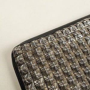 CHROME HEARTS クロム・ハーツ REC F ZIP STUD WALLET フルゼロピラミッドスタッズレザーウォレット 黒 Size 【フリー】 【新古品・未使用品】 20786330