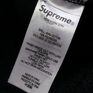 SUPREME シュプリーム 22AW Satin Applique Hooded Sweatshirt Black パーカー 黒 Size 【S】 【新古品・未使用品】 20786493