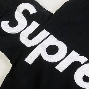 SUPREME シュプリーム 22AW Satin Applique Hooded Sweatshirt Black パーカー 黒 Size 【S】 【新古品・未使用品】 20786493