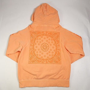 Size【XL】 村上隆 ムラカミタカシ Flower Bandana Sweat Hoodie Coral orange パーカー オレンジ 【中古品-非常に良い】 20786638
