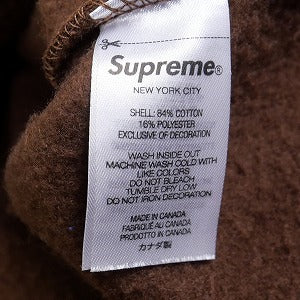 SUPREME シュプリーム 22AW S Logo Hooded Sweatshirt Brown パーカー 茶 Size 【L】 【新古品・未使用品】 20786794