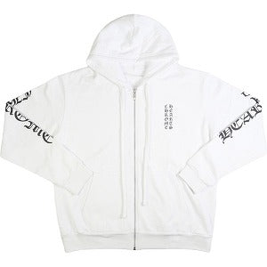 CHROME HEARTS クロム・ハーツ CH VRTC ZIP HOODIE WHITE ジップ ...