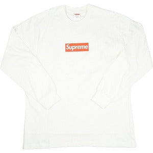 SUPREME シュプリーム 20AW Box Logo L/S Tee White ロンT 白 Size 【L 