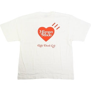 HUMAN MADE ヒューマンメイド ×Girls Don't Cry 23SS GDC VALENTINE'S DAY T-SHIRT XX25TE011 Tシャツ 白 Size 【M】 【新古品・未使用品】 20787955