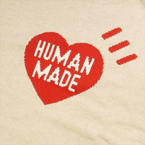 HUMAN MADE ヒューマンメイド 23AW HEART KNIT SWEATER BEIGE HM26CS030 ニット ベージュ Size 【XL】 【新古品・未使用品】 20788851