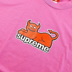 SUPREME シュプリーム ×Toy Machine 24SS Devil Cat Tee Fuchsia Tシャツ ピンク Size 【M】 【新古品・未使用品】 20789713