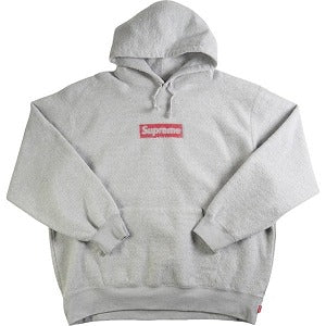 SUPREME シュプリーム 23SS Inside Out Box Logo Hooded Sweatshirt Grey パーカー 灰 Size 【XL】 【中古品-非常に良い】 20789733