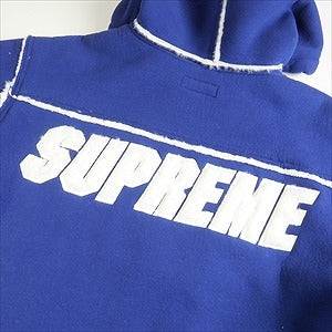 SUPREME シュプリーム 21AW Faux Shearling Hooded Jacket Bright Navy ジップパーカー 紺 Size 【L】 【中古品-ほぼ新品】 20789982