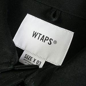 WTAPS ダブルタップス 21AW JUNGLE 01 長袖シャツ 黒 Size 【3】 【新古品・未使用品】 20790040