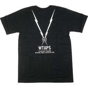 WTAPS ダブルタップス 11SS LIGHTNING BOLT Tシャツ 黒 Size 【L】 【新古品・未使用品】 20790472