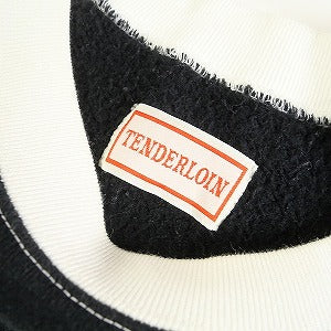 TENDERLOIN テンダーロイン SWEAT 20 BLACK/WHITE クルーネックスウェット 白黒 Size 【L】 【中古品-良い】 20790530