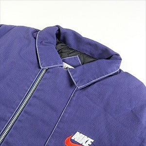 SUPREME シュプリーム ×NIKE 18AW Double Zip Quilted Work Jacket Navy ジャケット 紺 Size 【L】 【新古品・未使用品】 20790538