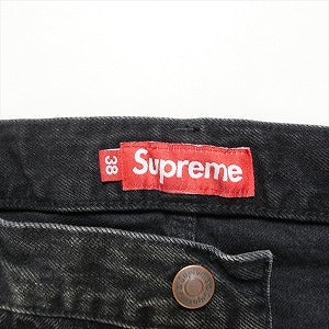 SUPREME シュプリーム 23AW Distressed Loose Fit Selvedge Jean Washed デニムパンツ 黒 Size 【W38】 【新古品・未使用品】 20790577