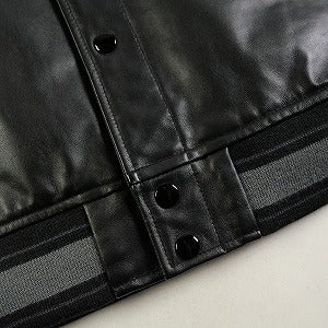 SUPREME シュプリーム 05AW Wing Foot Leather Varsity Jacket Black ジャケット 黒 Size 【XL】 【中古品-良い】 20790608