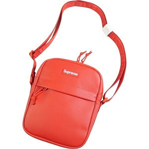 SUPREME シュプリーム 23AW Leather Shoulder Bag Red ショルダーバッグ 赤 Size 【フリー】 【新古品・未使用品】 20790623