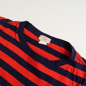 At Last ＆ Co アットラスト/BUTCHER PRODUCTS ブッチャープロダクツ LOT213S PIRATE TEE S-S RED-NAVY Tシャツ 赤 Size 【40】 【中古品-良い】 20790853