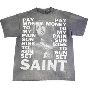 SAINT MICHAEL セント マイケル × Pay money To my Pain 24SS PTP_SS TEE/STAY REAL / BLK Tシャツ 黒 Size 【XL】 【新古品・未使用品】 20790907