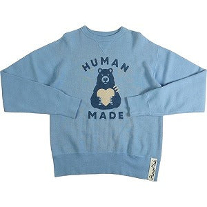 HUMAN MADE ヒューマンメイド Polar Bear Sweat Shirt スウェット 水色 Size 【M】 【中古品-良い】 20790943