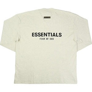 Fear of God フィアーオブゴッド ESSENTIALS Core Collection Long Sleeve T-shirt Light Oatmeal ロンT 薄灰 Size 【L】 【新古品・未使用品】 20791008