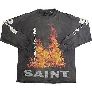 SAINT MICHAEL セント マイケル ×Pay money To my Pain 24SS PTP_LS TEE/SR TO SS BLK ロンT 黒 Size 【L】 【新古品・未使用品】 20791012