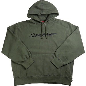 SUPREME シュプリーム 24SS Futura Hooded Sweatshirt Dark Olive パーカー オリーブ Size 【L】 【新古品・未使用品】 20791018