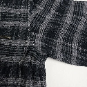SUPREME シュプリーム 19AW Quilted Plaid Zip Up Shirt Black 長袖シャツ 黒 Size 【L】 【新古品・未使用品】 20791142
