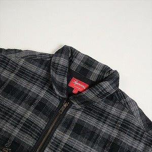 SUPREME シュプリーム 19AW Quilted Plaid Zip Up Shirt Black 長袖シャツ 黒 Size 【L】 【新古品・未使用品】 20791142