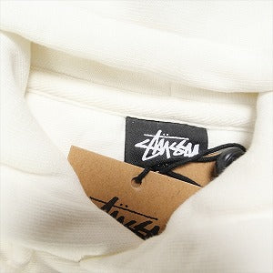 STUSSY ステューシー 24SS 8 BALL HOODIE PIGMENT DYED Natural スウェットパーカー 白 Size 【L】 【新古品・未使用品】 20791196