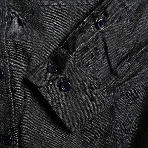 SUPREME シュプリーム 12AW Hooded Denim Shirt Black 長袖シャツ 黒 Size 【S】 【中古品-良い】 20791238